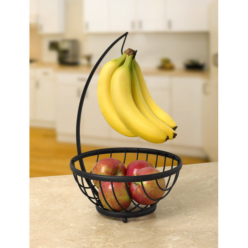 Modern Fruit Bowl With Banana Hanger canvasroad